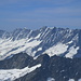 Die Winterbergkette. In der Mitte, der Höchste ist der Dammastock 3630m