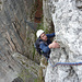 Sebi im Nachstieg, 5a+