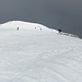 die letzte Steilstufe vor dem Gipfelplateau