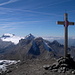 Gipfelkreuz mit Les Diablerets und Oldenhorn