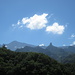 Peter-Both und im Hintergrund der Piton des Neiges