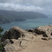 Blick auf die ligurische Küste