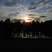Sonnenuntergang am Schwanensee