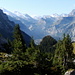 Vue sur la vallée en direction de Kandersteg