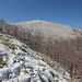 Im Aufstieg zum Svilaja (Bat) - Blick am Sattel zwischen dem höchsten Svilaja-Berg (Bat) und dem südöstlich gelegenen Nachbargipfel in Richtung des höchsten Punktes.