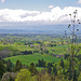 Die Wynigenberge - im Hintergrund der Jura