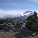 Gipfel 2737 m des Spitzhorli mit Fletschhorn