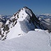 Ötztaler Wildspitze 3772 m vom Nebengipfel