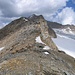Südostgrat der Vertainspitze vom Rosimjoch; im Hintergrund der Gipfel. Links Rosimtal, rechts Laaser Ferner