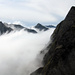 Immer höher steigt das Nebelmeer ( Fläscherspitz bis Gantspitz )