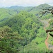 Hombergegg - Blick zurück auf Acheberg (mitte), Wasserflue (rechts) und Egg (links)
