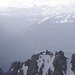 Blick auf die Lattenspizte, dahinter die Tuxer Alpen