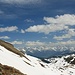 nun spitzen die Berchtesgadener Alpen hervor