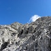 Im Aufstieg zur wunderschoner Sextner Rotwand, oder Croda Rossa di Sesto, 2936m.