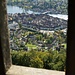 Blick aus dem Turm der Burg Hohenklingen runter nach Stein am Rhein