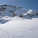 Der Jochstock (2564m) gesehen von der Bergstation vom Sessellift.