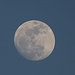 Auch der fast volle Mond strahlt über Zyperns Abendhimmel.