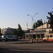 Busstation im türkischen Nordteil von Lefkoşa. Von hier fährt ein Bus zum Flughafen Ercan.