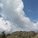 The top of Kamen Del with a big cloud