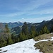 Nenzingerberg, Walserkamm, schneebedeckter Hoher Freschen