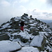 Der Gipfel des Monte Zucchero 2735m ist bereits eingeschneit