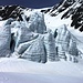 Tolle Eisformationen auf dem Gletscher