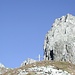 <b>Salendo verso la Bergseehütte (2370 m).</b>