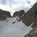 Oberer Teil des Gletschers, rechts Klettersteig
