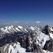 Blick Richtung Vogelkarspitze und östliche Karwendelspitze