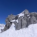 Lochberg, Punkt 3074, mit den Skiern bis 5 m unter den Gipfel