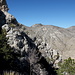 Im Aufstieg zum Guadalupe Peak - Ausblick.