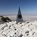 Gipfel Guadalupe Peak - Im Hintergrund ist das Salt Basin zu sehen, etwa 1.500 m unter uns.