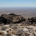 Gipfelbereich Guadalupe Peak - Teilpanorama 6/9 etwas östlich des höchsten Punktes.