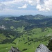 Blick gen Norden - Kronberg mit Bodensee im Hintergrund