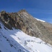 Hinterer Seelenkogel 3470 m, links der Ostgrat über den ich den Berg bestiegen habe. Rechts, der Planferner.