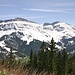 Blick auf Schrattenfluh und Schibegütsch