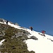 Letzte, flache Meter zum Stuhlkopf-Gipfel