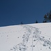 Juhui... Abstieg im "tiefen" Neuschnee im Mai!<br />Wohl der letzte Schnee-Abstieg diesen Winter...