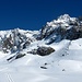 Gletschhorn und Winterstock frisch verschneit