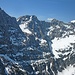 Prominenz der Nördlichen Karwendelkette: Kuhkopf, Lackenkarkopf, Grabenkarspitze, Östliche Karwendelspitze, Vogelkarspitze.
