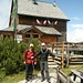 Dad und Ich an der Peter-Wiechenthaler-Hütte 1752 m