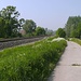 Langs de spoorweg...