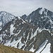 Blick über die Fleischbankspitze zur Erlspitze; links im Hintergrund der Große Solstein.