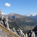 Aufstieg zum il Jalet, Blick hinunter ins Val Müstair