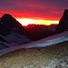 Morgens kurz vor 6 Uhr auf dem Scharnitzjoch - Die Sonne geht über dem Karwendel auf II<br />