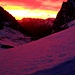 Morgens kurz vor 6 Uhr auf dem Scharnitzjoch - Die Sonne geht über dem Karwendel auf V