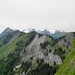Der Alpstein aus ungewohnter Perspektive. Auf dem Aufstieg vom Lienzer Spitz zum Hohen Kasten.