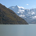 Der Mont Blanc de Cheilon 3870m und der Lac des Dix