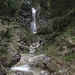 Der Wasserfall kurz vor den Jägerhütten