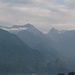 la nostra meta vista dalla val Chiavenna
